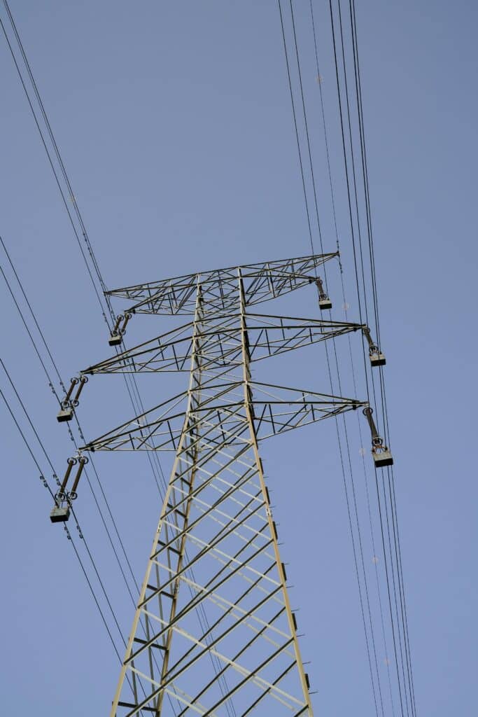 A power line in South Florida it is easily damaged in a hurricane