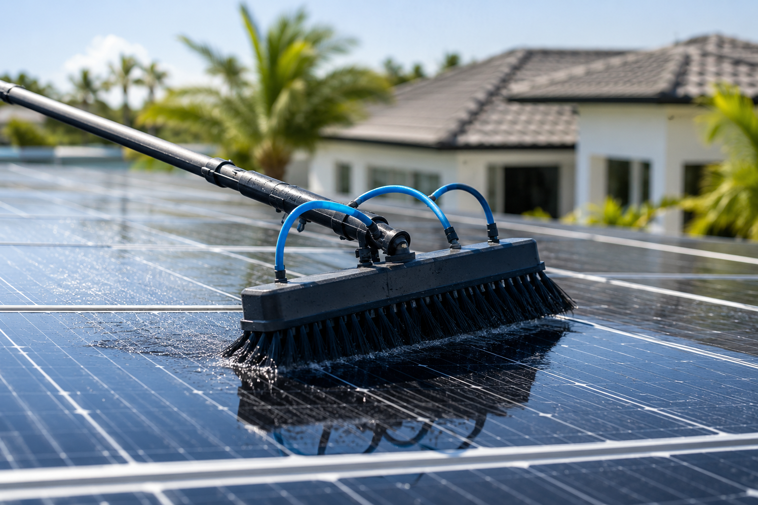 Home prepared for solar savings and battery backup